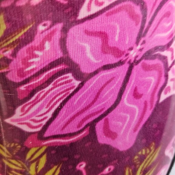 Sloggers Womens Size 10 Waterproof Garden Clogs Purple Floral Print Made In USA - Picture 12 of 12